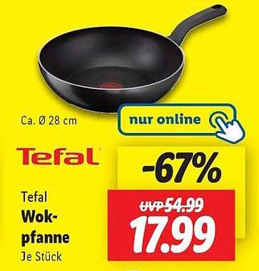 Tefal Wokpfanne – Je Stück