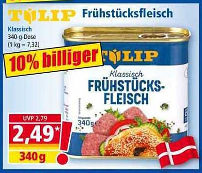TÜLIP Frühstücksfleisch 340 g Dose