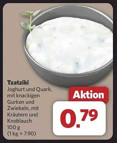 Tzatziki - Joghurt und Quark mit knackigen Gurken und Zwiebeln