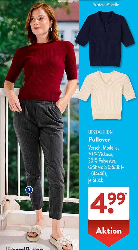 UP2FASHION Pullover – Verschiedene Modelle