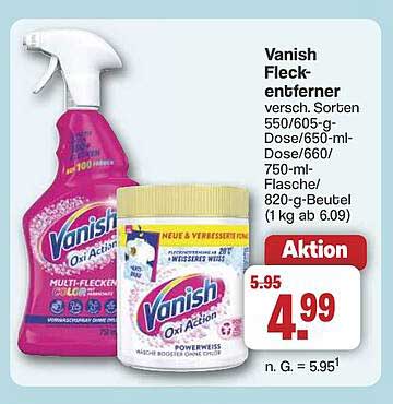 Vanish Fleckenentferner - Aktion vom 11.08.2025 bis 16.08.2025