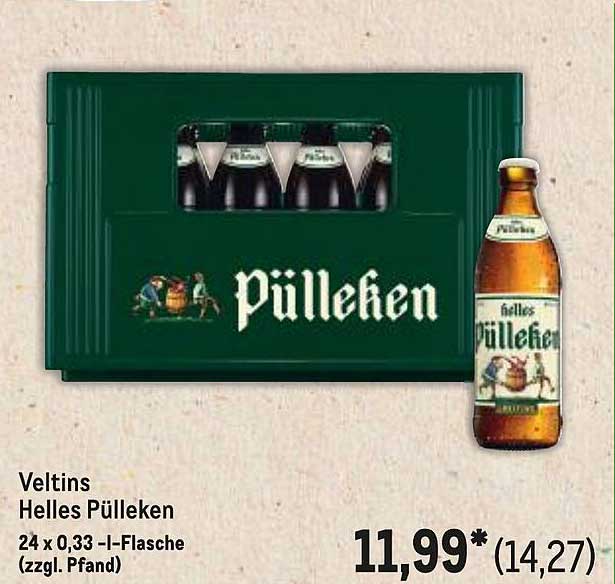 Veltins Helles Pülleken - Der perfekte Durstlöscher!