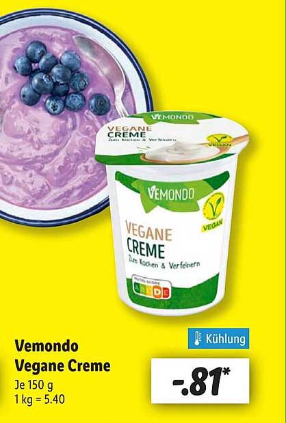 Vemondo Vegane Creme