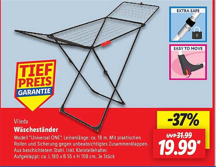 Vileda Wäschetrockner "Universal ONE"
