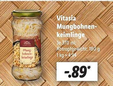 Vitasia Mungbohnenkeimlinge