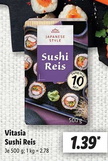 Vitasia Sushi Reis 500 g