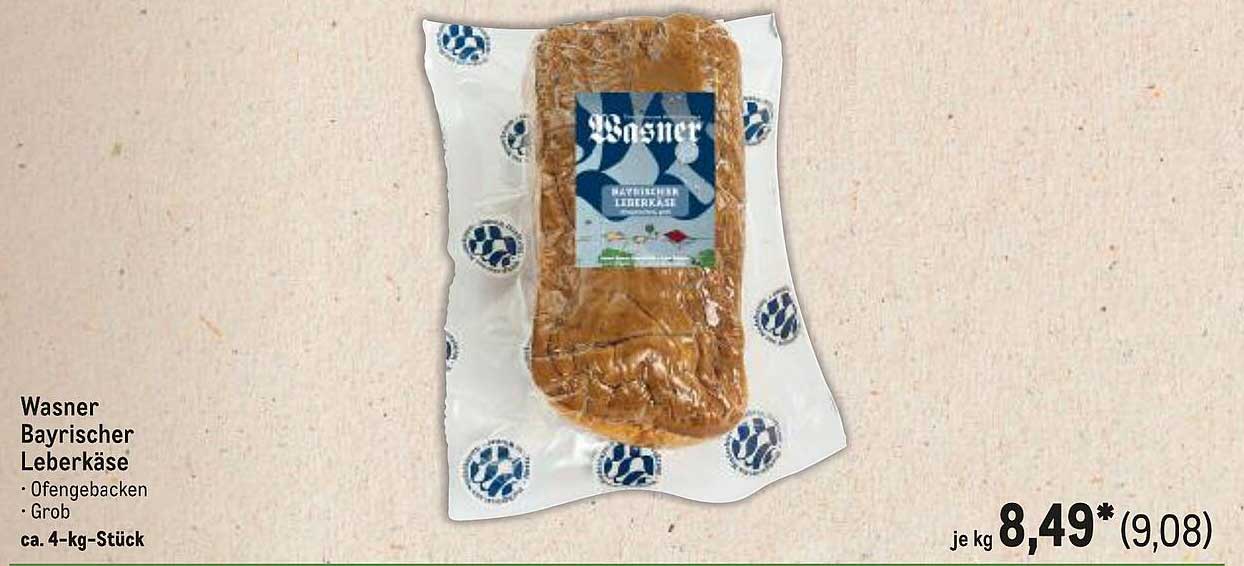 Wasner Bayrischer Leberkäse