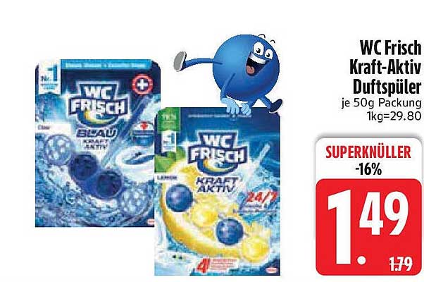 WC Frisch Kraft-Aktiv Duftspüler
