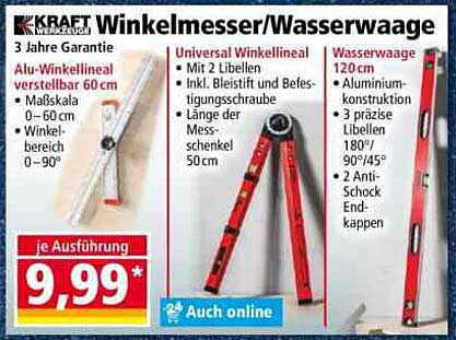 Winkelmesser/Wasserwaage