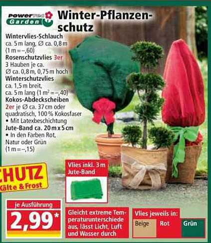 Winter-Pflanzenschutz