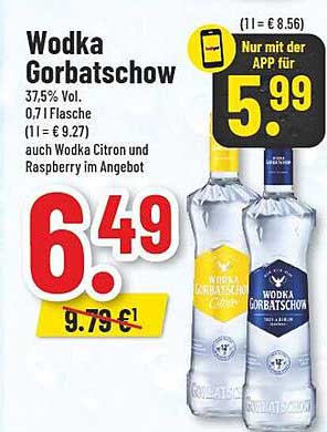 Wodka Gorbatschow 0,7l