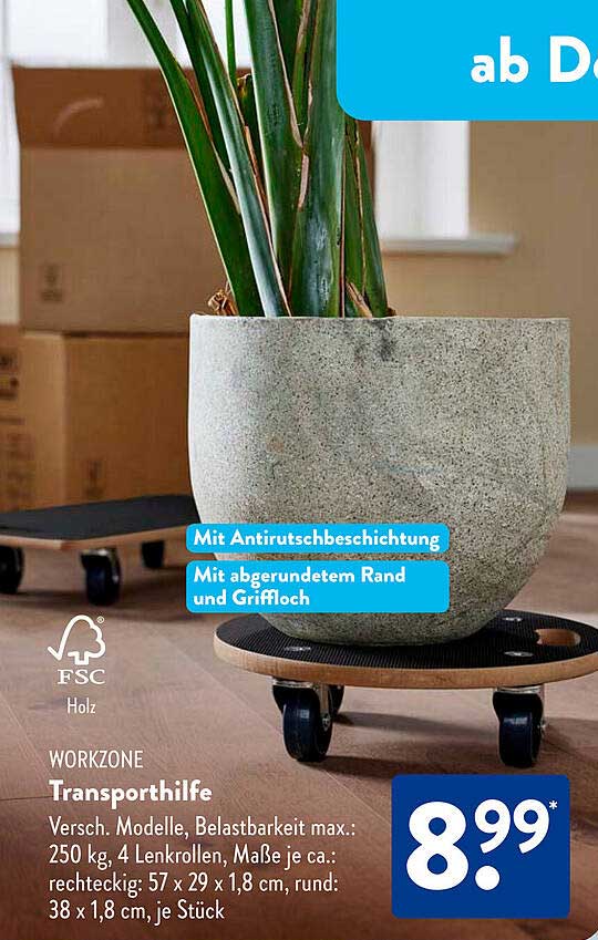 WORKZONE Transporthilfe