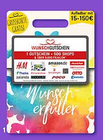 Wunschgutschein – der perfekte Geschenktipp für jeden Anlass