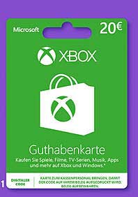 Xbox Guthabenkarte 20€ - Die perfekte Ergänzung für jeden Gamer
