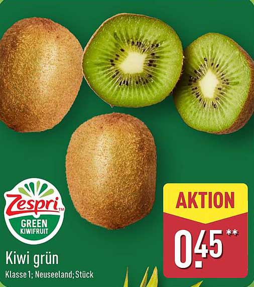 Zespri Kiwi grün, Klasse 1, Neuseeland, Stück