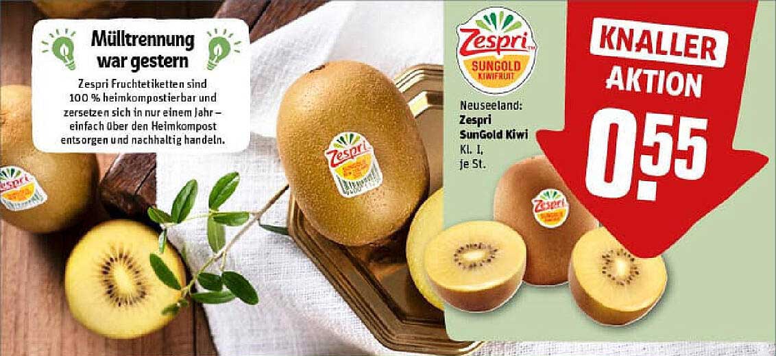 Zespri SunGold Kiwi - Klasse I, je St.