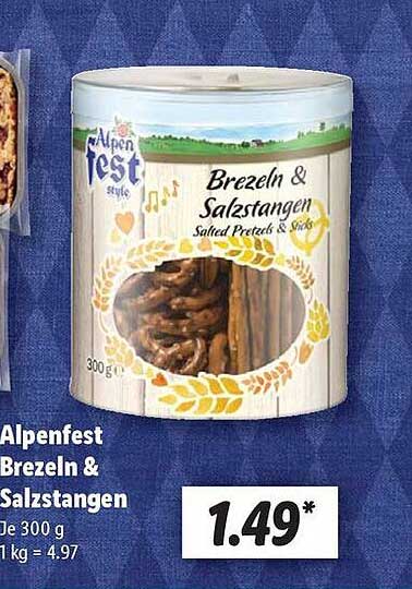 Brezeln &amp; Salzstangen Angebot bei Lidl
