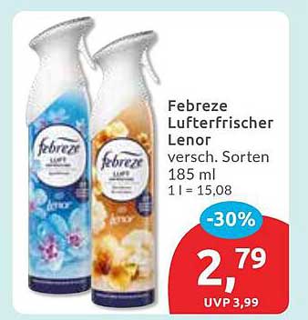 Febreze Luftfrischer Lenor - verschiedene Sorten 185 ml