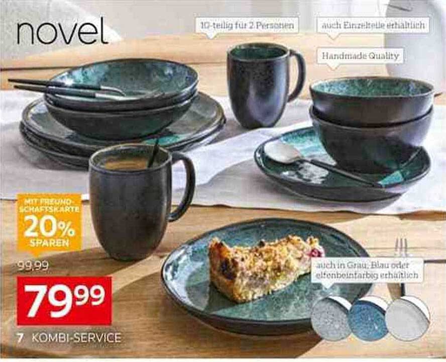 Kombi-Service 10-teilig für 2 Personen
