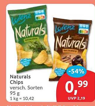 Lorenz Naturals Chips - Verschiedene Sorten 95 g