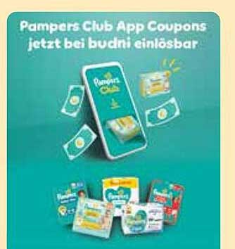 Pampers Club App Coupons jetzt bei budni einlösbar