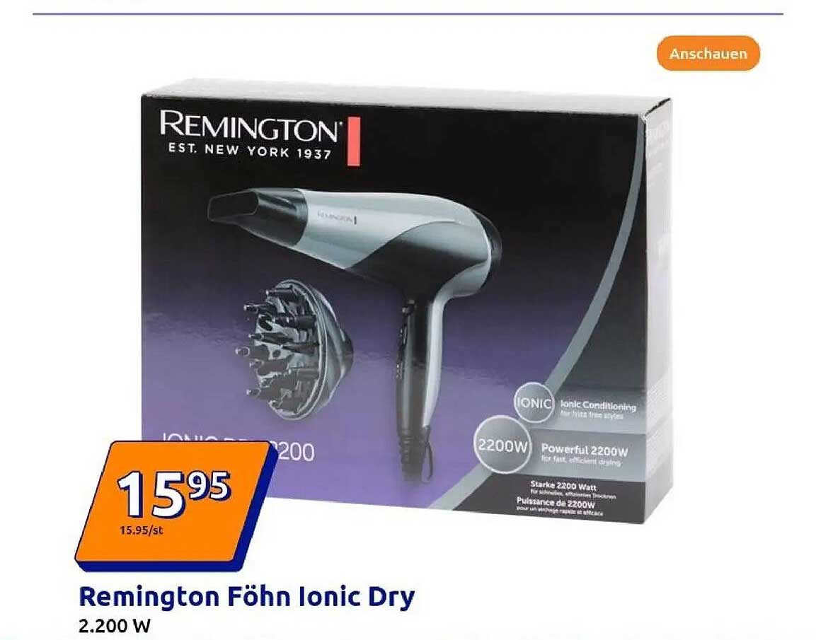 Remington Föhn Ionic Dry 2200 W