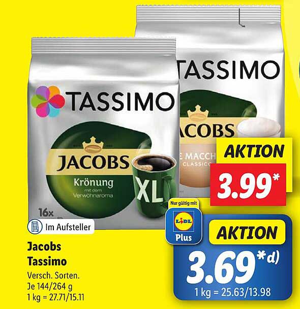 Tassimo Kapseln Lidl