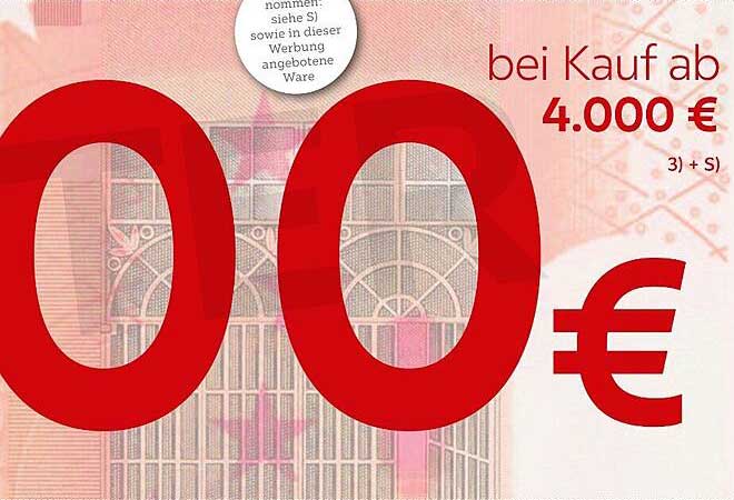 10% Rabatt bei Kauf ab 4.000 €