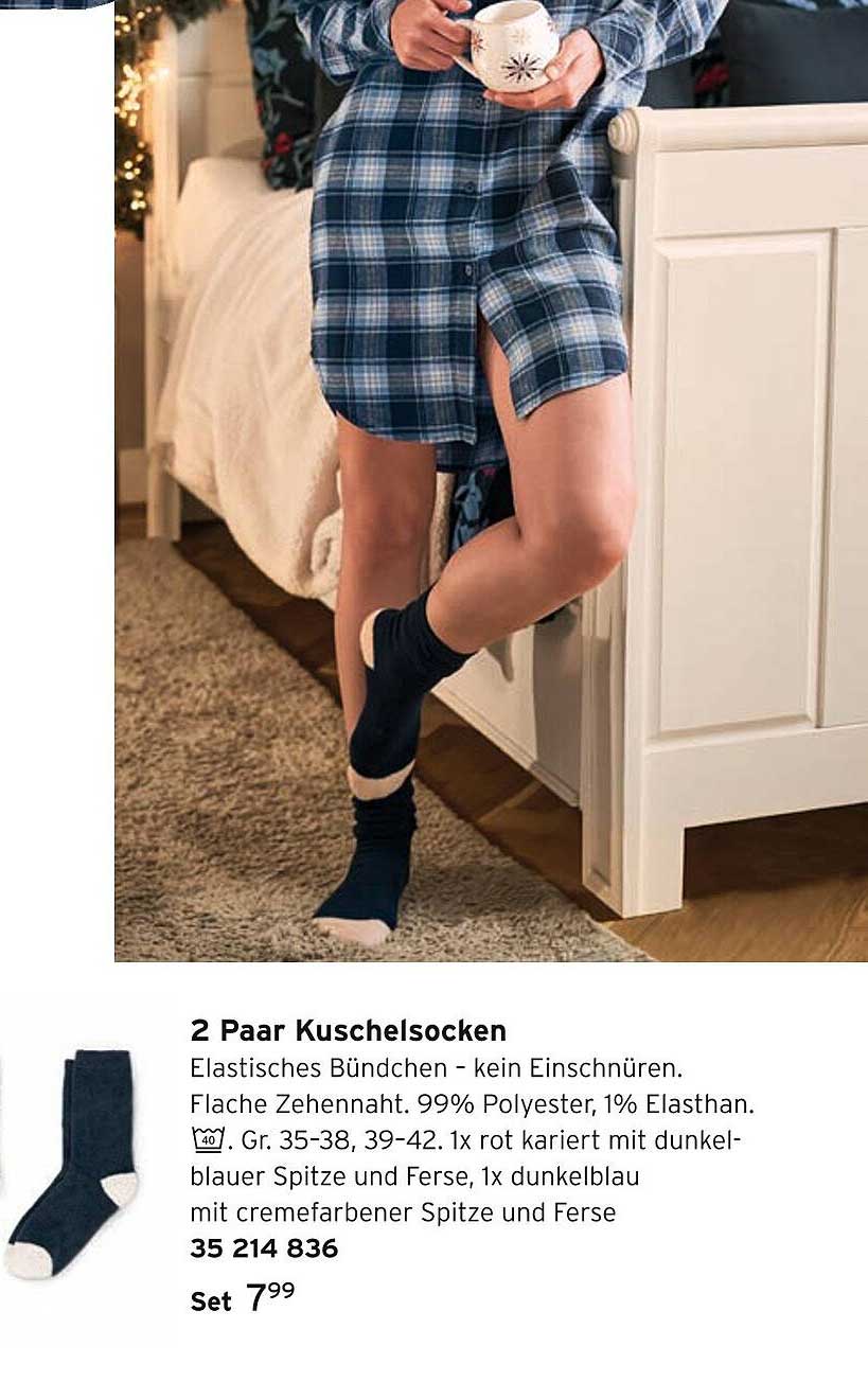 2 Paar Kuschelsocken