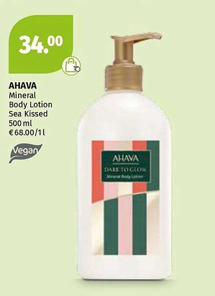 AHAVA Mineral Body Lotion Sea Kissed 500 ml