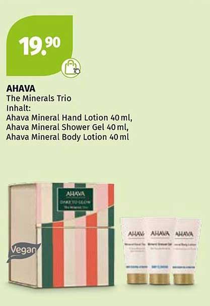 AHAVA The Minerals Trio