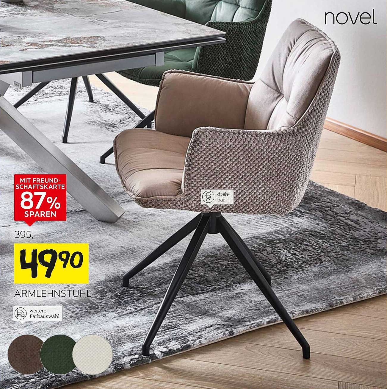 Armlehnstuhl novel – jetzt zum Sonderpreis!