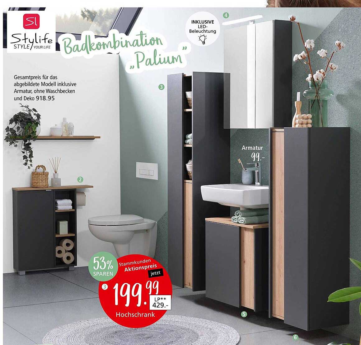 Badkombination "Palium"