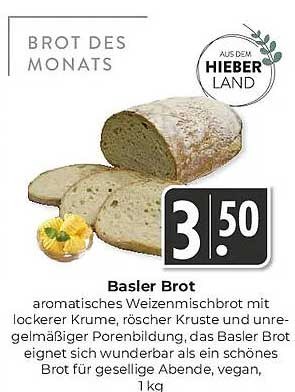 Basler Brot - Brot des Monats