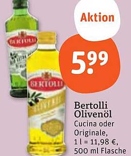 Bertolli Olivenöl - Cucina oder Originale 500 ml