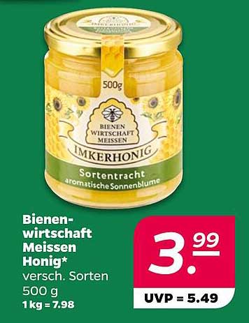 Bienenwirtschaft Meissen Honig 500 g