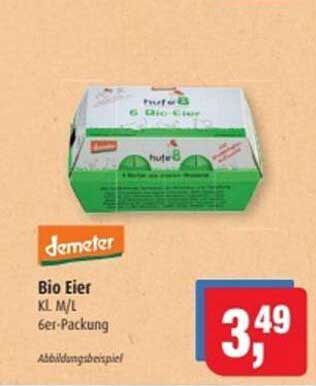 Bio Eier KL M/L 6er-Packung