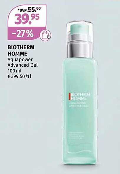 BIOTHERM HOMME Aquapower Advanced Gel 100 ml