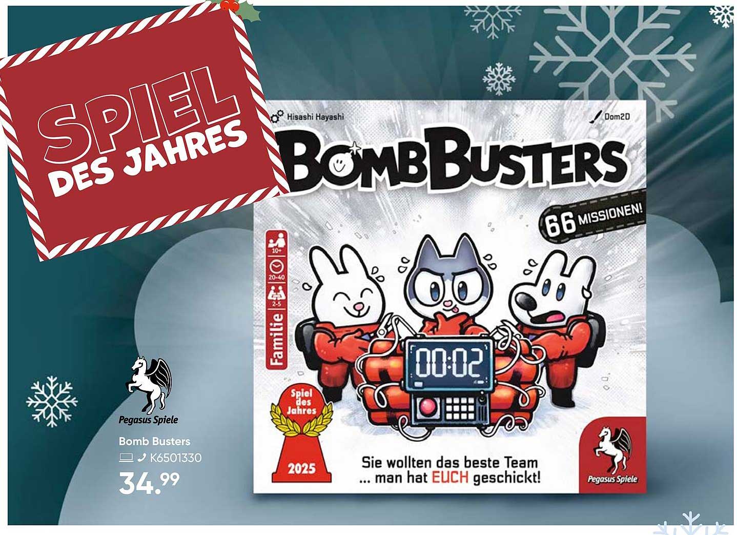 Bomb Busters - Spiel des Jahres 2025