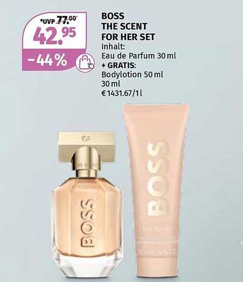 BOSS THE SCENT FOR HER SET