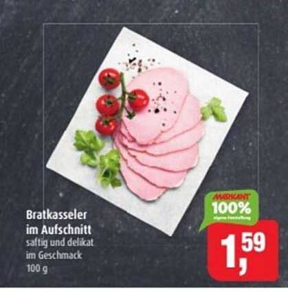 Bratkasseler im Aufschnitt – saftig und delikat