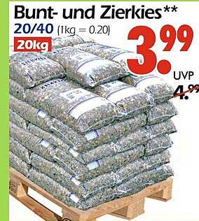 Bunt- und Zierkies 20/40 - 20 kg