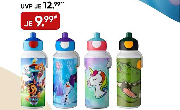 Bunte Sport-Trinkflaschen für Kinder