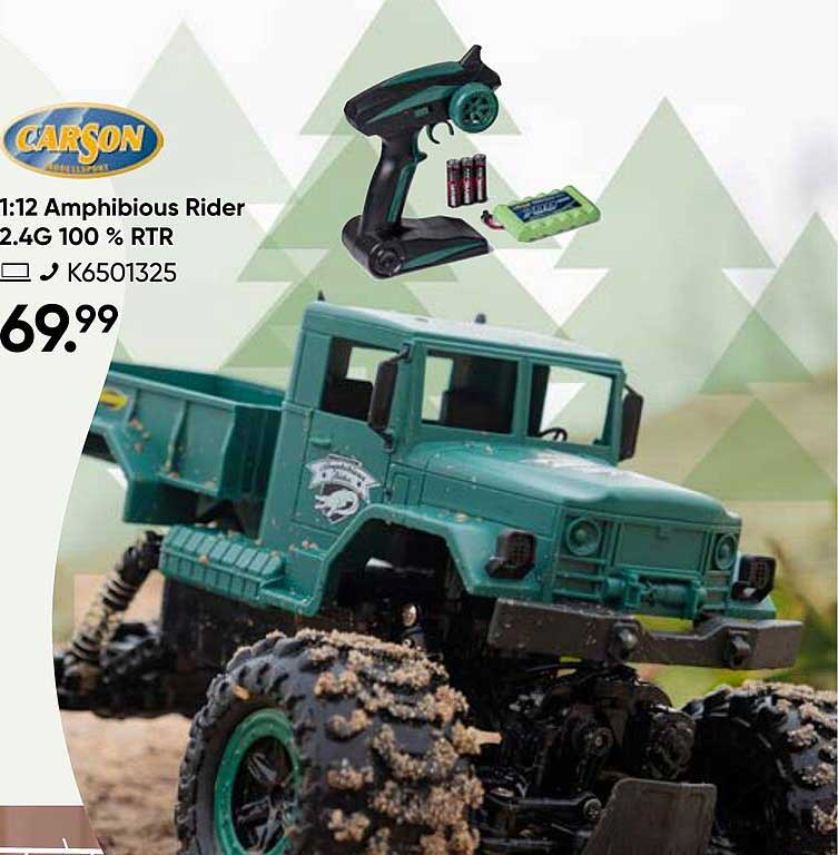 CARSON 1:12 Amphibious Rider 2.4G 100 % RTR
