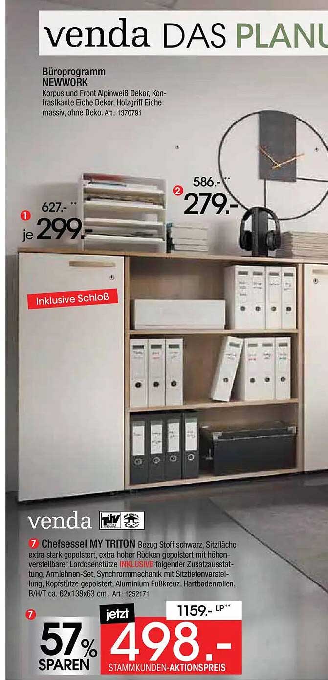 Chefsessel MY TRITON - 57% sparen!