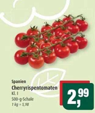 Cherrytomaten aus Spanien - frisch und lecker