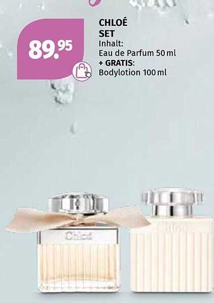 CHLOÉ SET – Eau de Parfum 50 ml + GRATIS Bodylotion 100 ml
