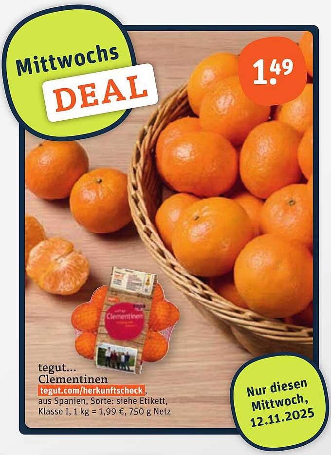 Clementinen – frisch und saftig aus Spanien