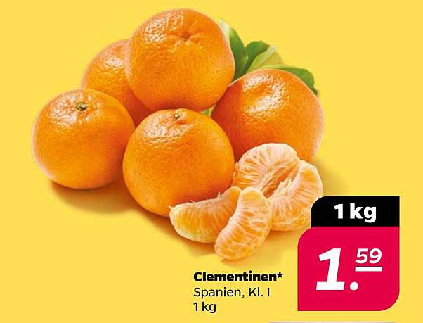 Clementinen* Spanien, Kl. I 1 kg