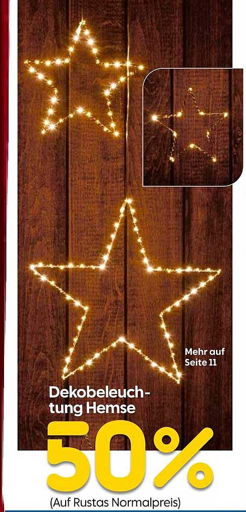 Dekoration Hemse - 50% auf Rustas Normalpreis